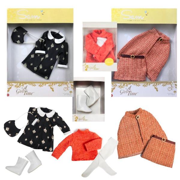 Sam, Your 1960s Girl - COSTUME BUNDLE for 16 inch dolls