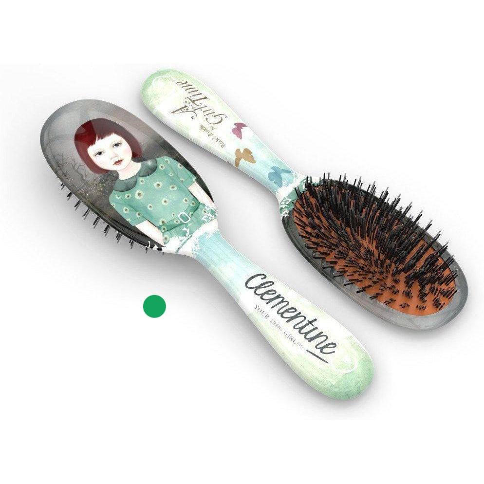 Girl's Luxe Hairbrush - featuring Clementine, Your 1940s Girl