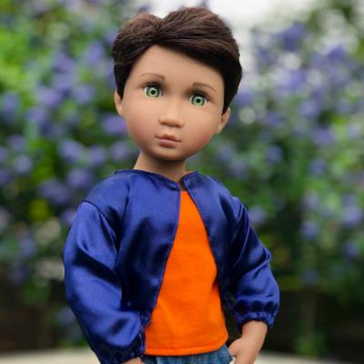 Max, Your Modern Boy™ is part of the collection of modern 16 inch dolls from A Girl for All Time.  Not associated with American Girl®  dolls or Our Generation® dolls. 