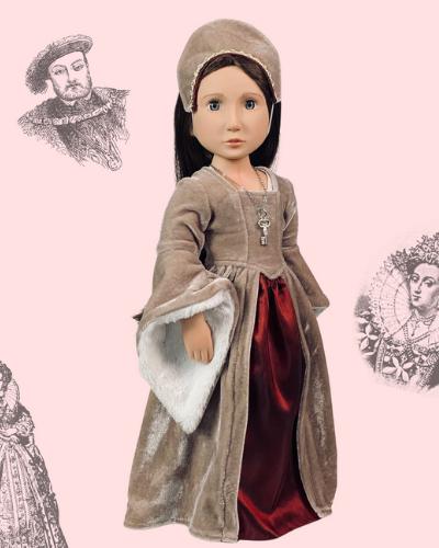 Matilda Your Tudor Girl is a part of a historical range of 16 inch dolls from A Girl For All Time dolls, books and gifts. 