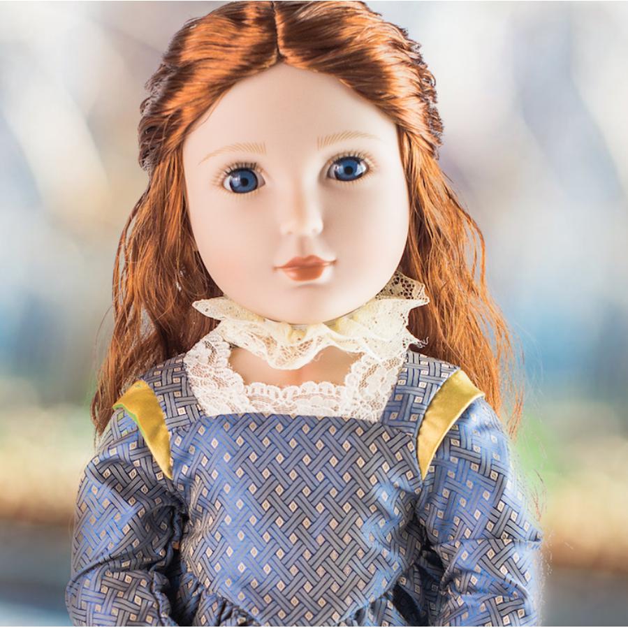 Elinor, Your Elizabethan Girl ™ doll and costume bundle.