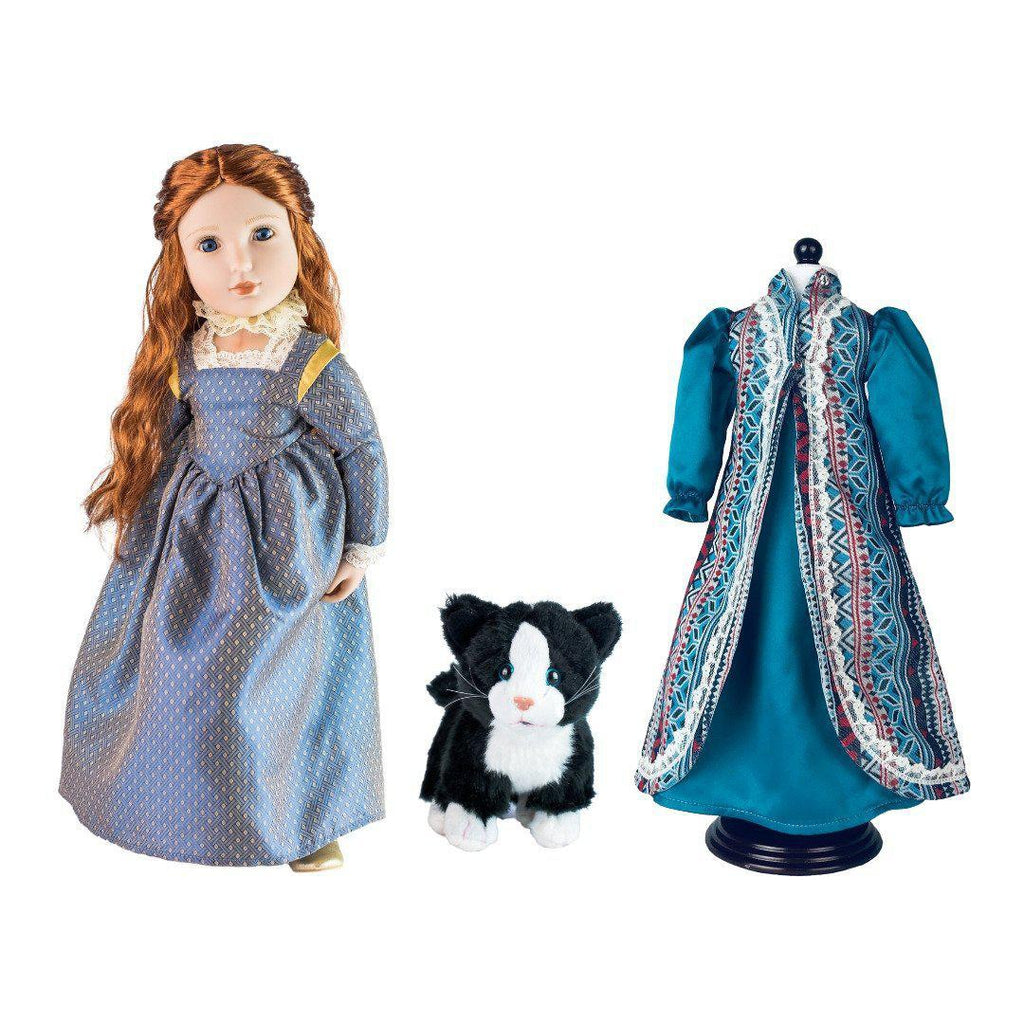 Elinor, Your Elizabethan Girl ™ doll and costume bundle.