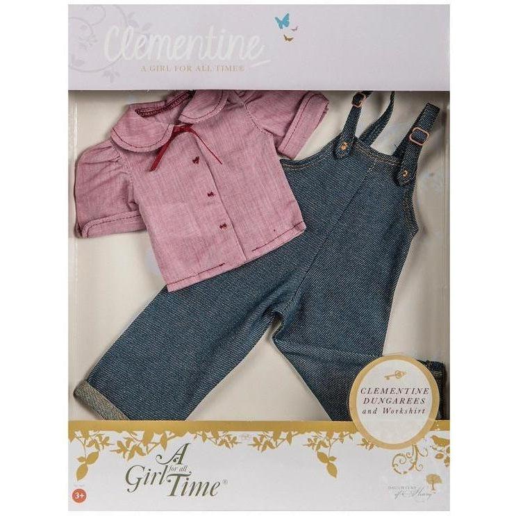 Clementine's Land Girl Outfit - A Girl for All Time 16 inch doll clothes