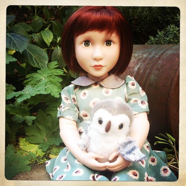 Clementine's Owl, Mr. Winston -A Girl for All Time 16 inch doll pets