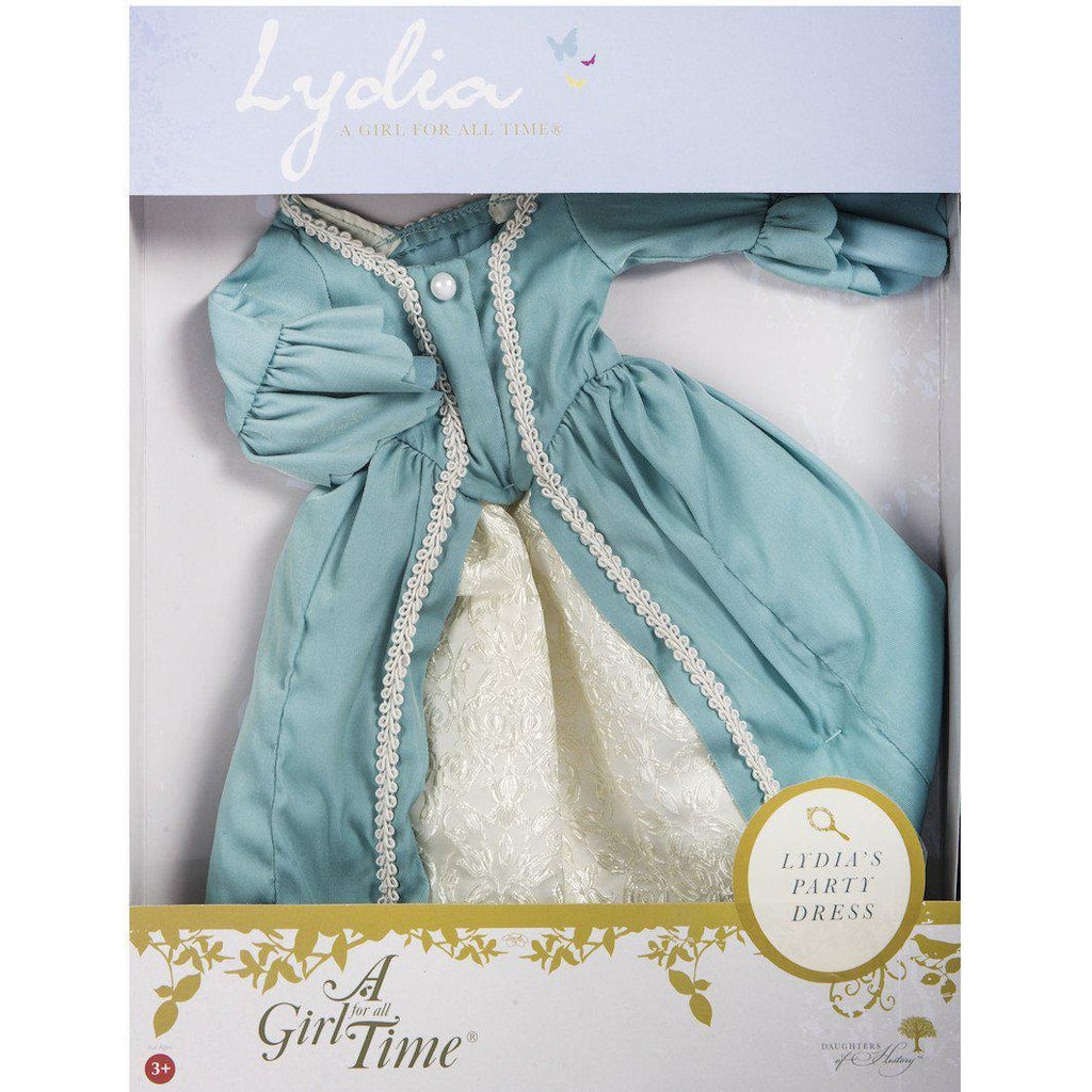 Lydia's Party Dress - A Girl for All Time 16 inch doll clothes