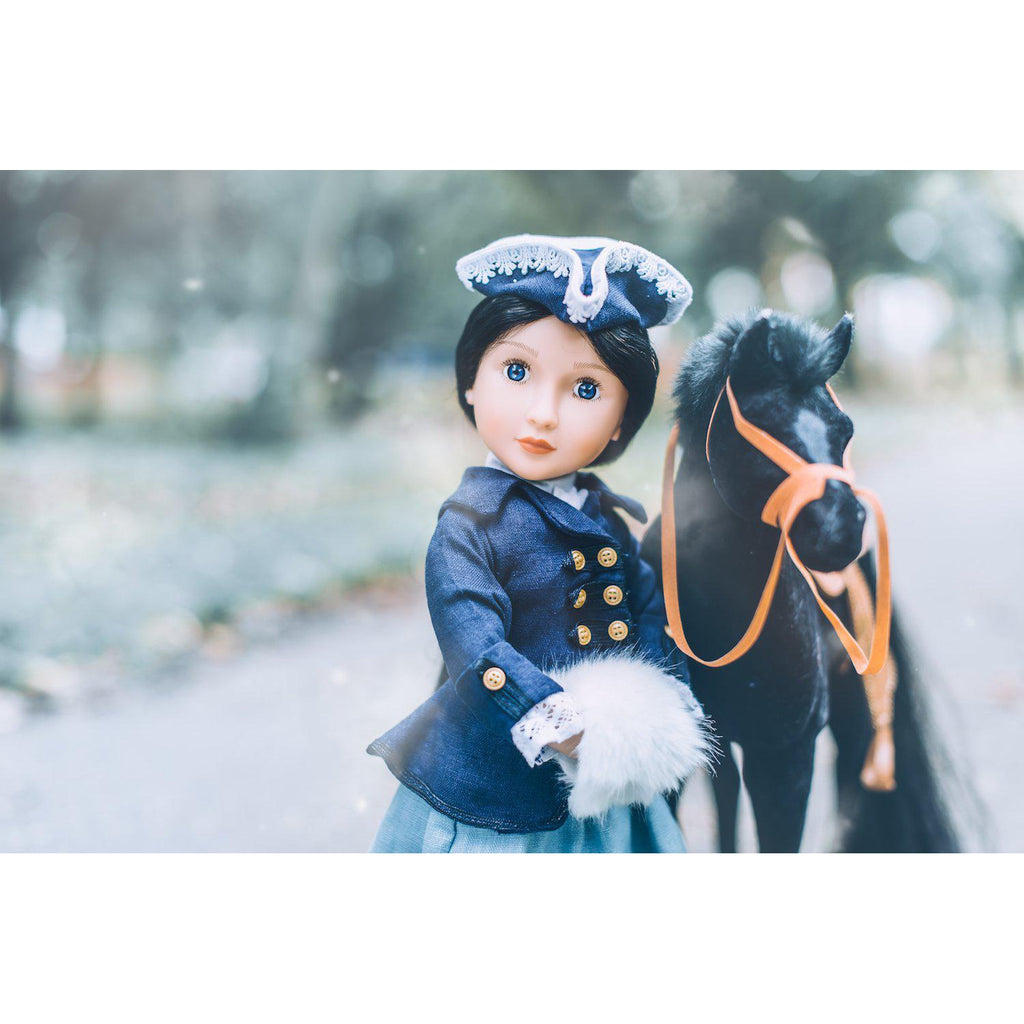 Lydia's Riding Outfit - A Girl for All Time 16 inch doll clothes